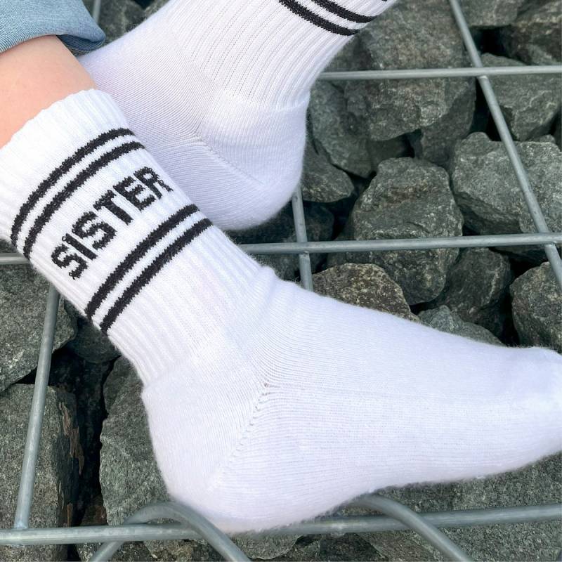 Tennissocken Sister weiß 19/22