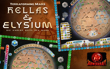 Terraforming Mars - Hellas + Elysium Erweiterung (de)