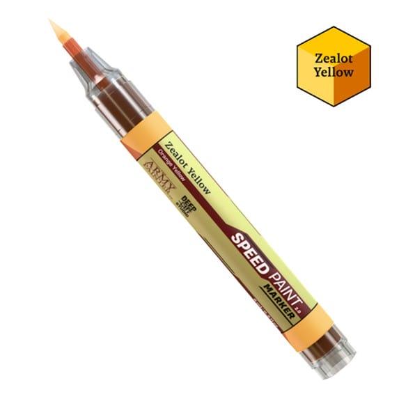 The Army Painter Speedpaint Marker Zealot Yellow Stifte