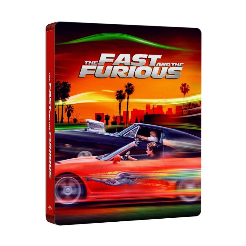 The Fast and the Furious 25th Anniversary 4K UHD & Blu-Ray Steelbook The Fast and the Furious 25th Anniversary 4K UHD & Blu-Ray Steelbook