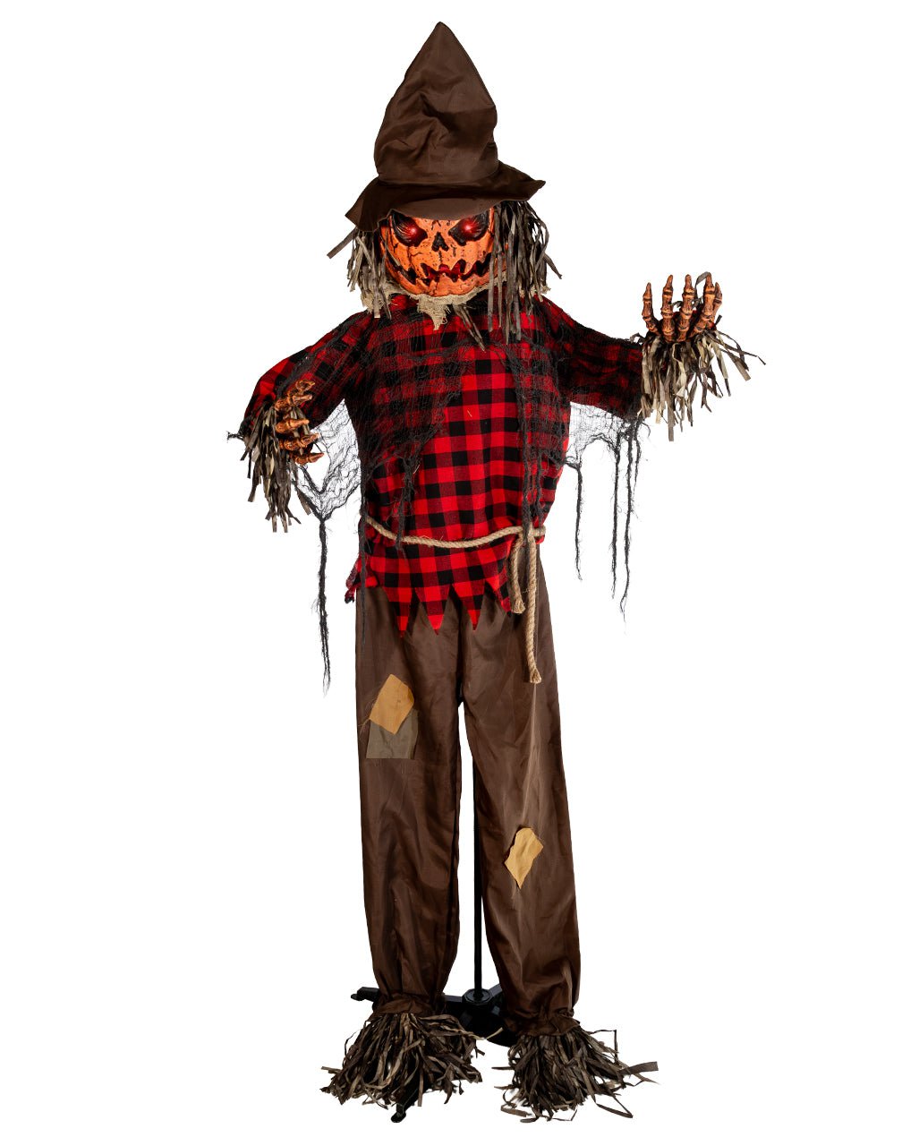 The Hollow Harvester Animatronic mit Kürbisgesicht 198cm