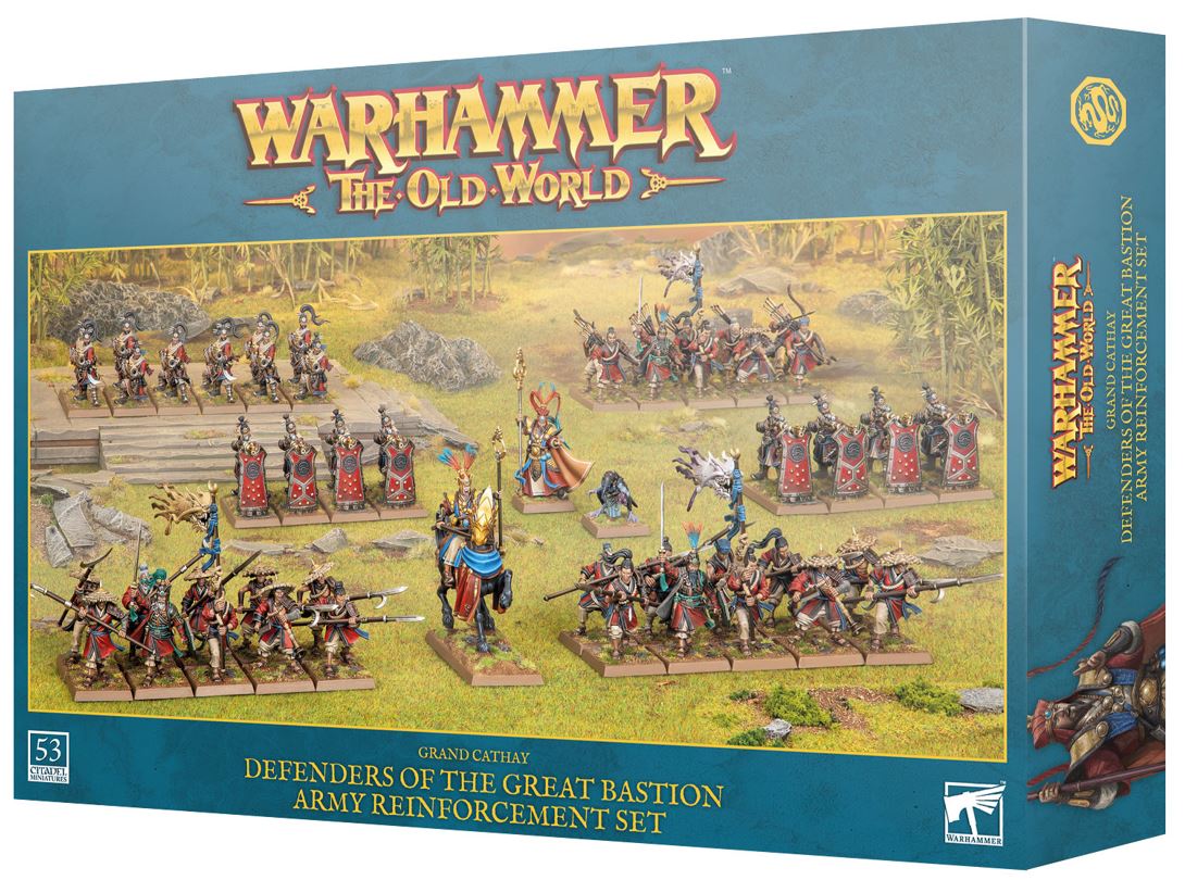 The Old World Armies of Grand Cathay Defenders of the Great Bastion Army Set GW