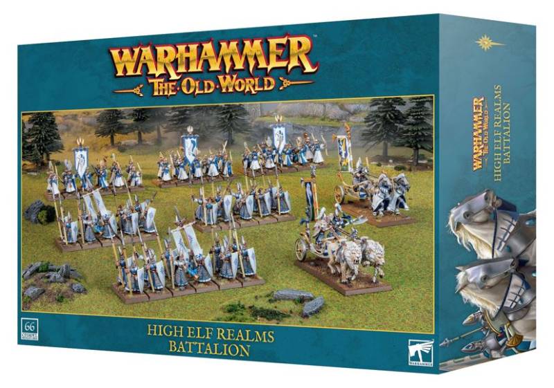 The Old World High Elf Realms Battalion Games Workshop Warhammer Fantasy