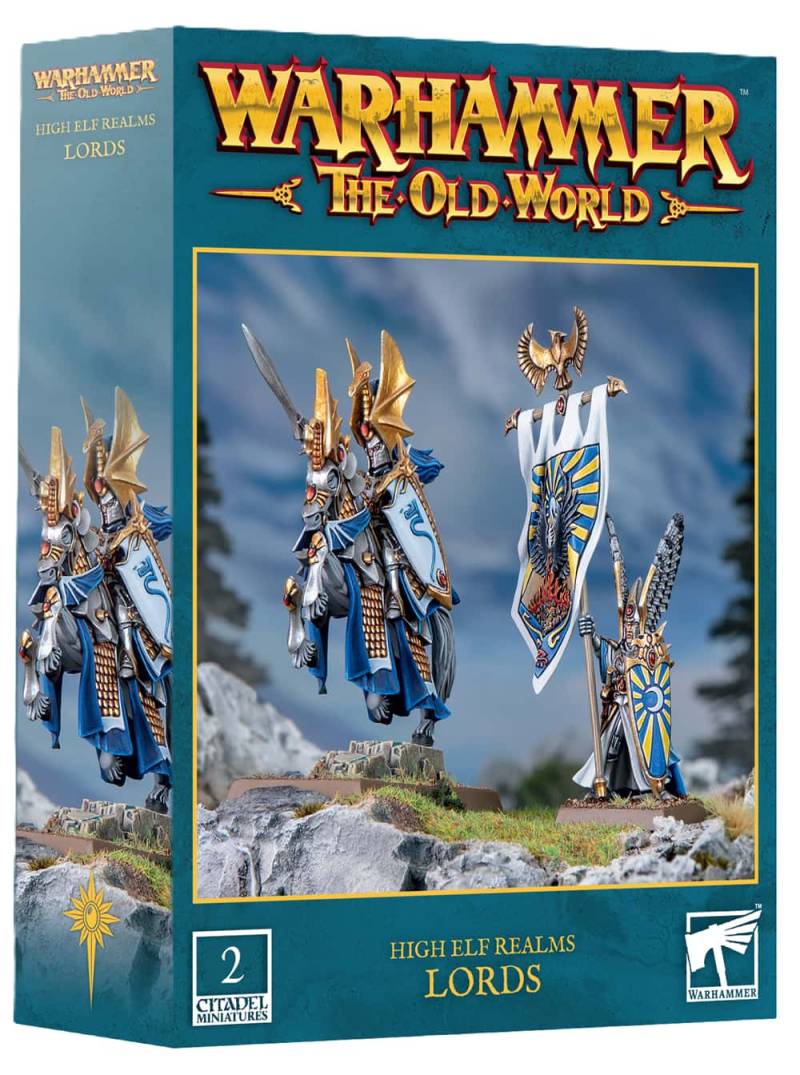 The Old World High Elf Realms High Elf Lords Games Workshop Warhammer Elfen Lord
