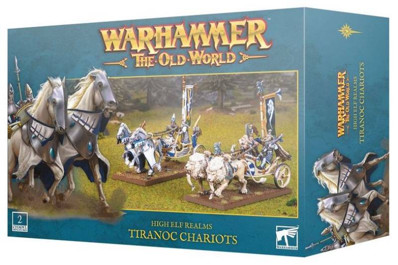 The Old World High Elf Realms Tiranoc Chariot GamesWorkshop Warhammer Classic