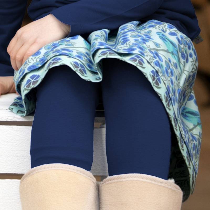Thermo Basic Leggings blau 122/128 Thermo Basic Leggings blau 122/128