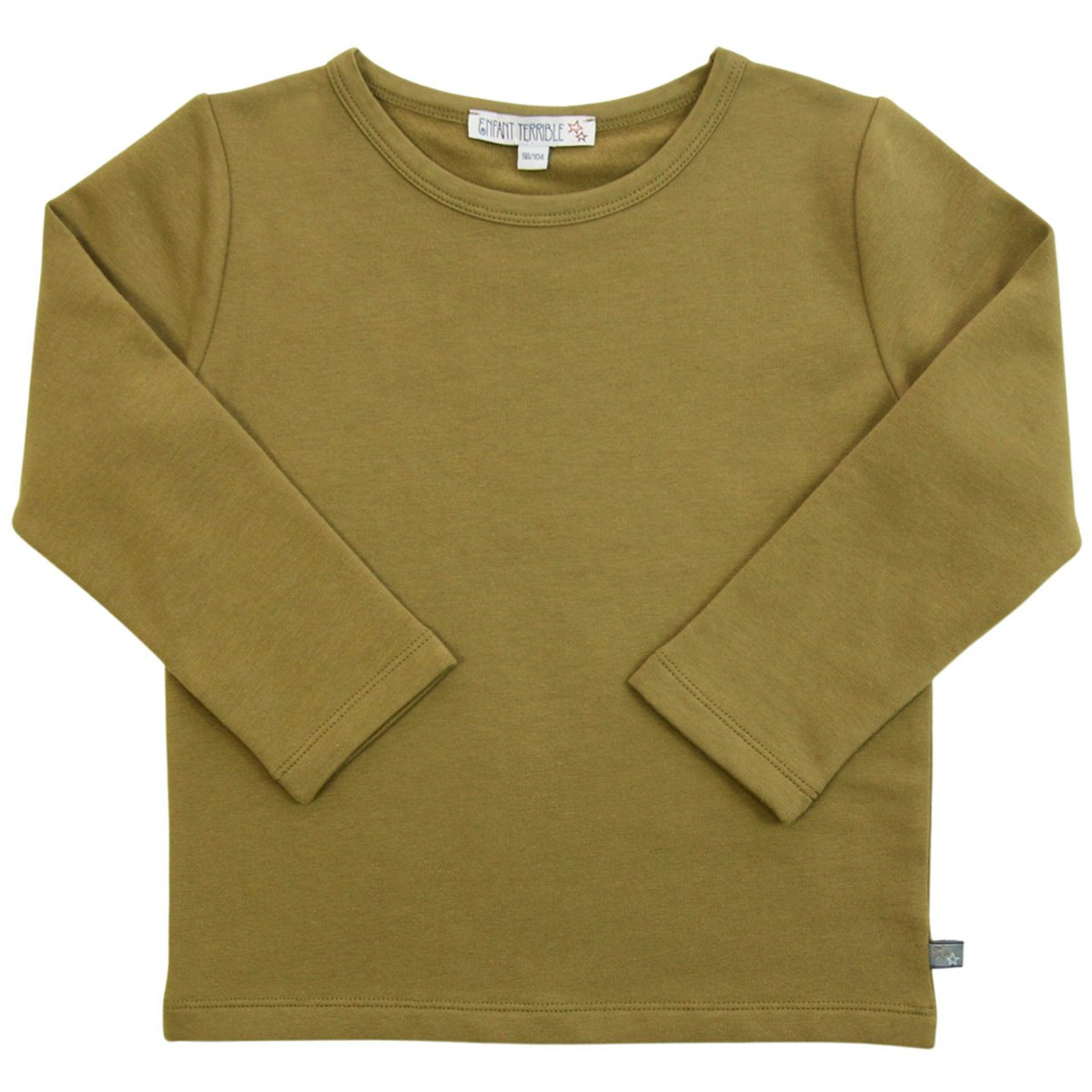 Thermo Langarmshirt oliv-grün 86/92