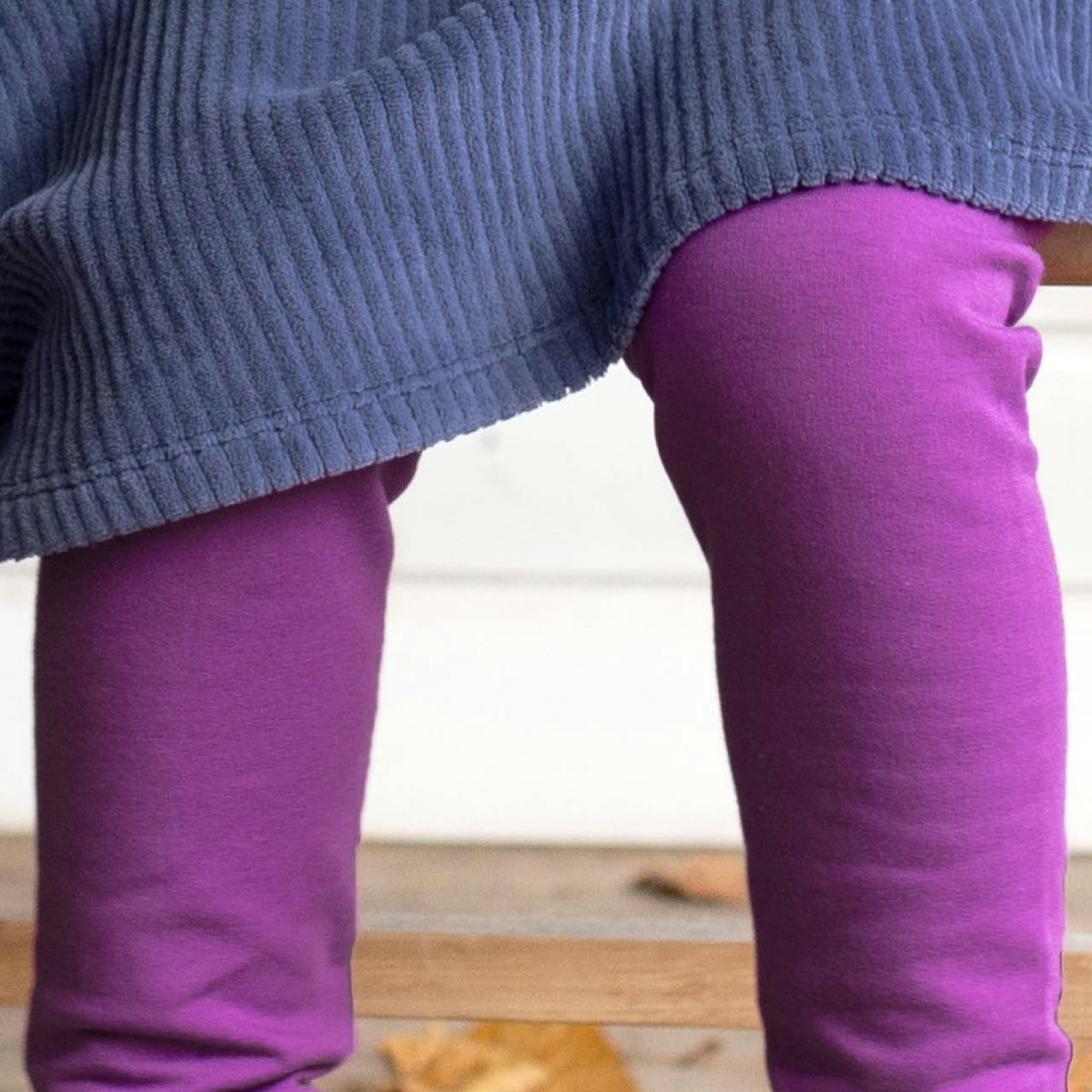 Thermo Uni Basic Leggings lila 116