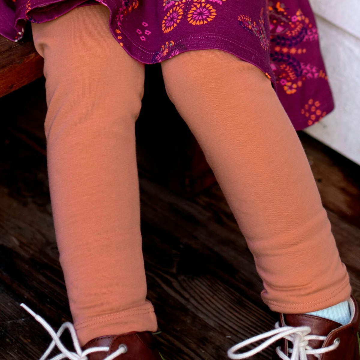 Thermo Uni Basic Leggings orange 140
