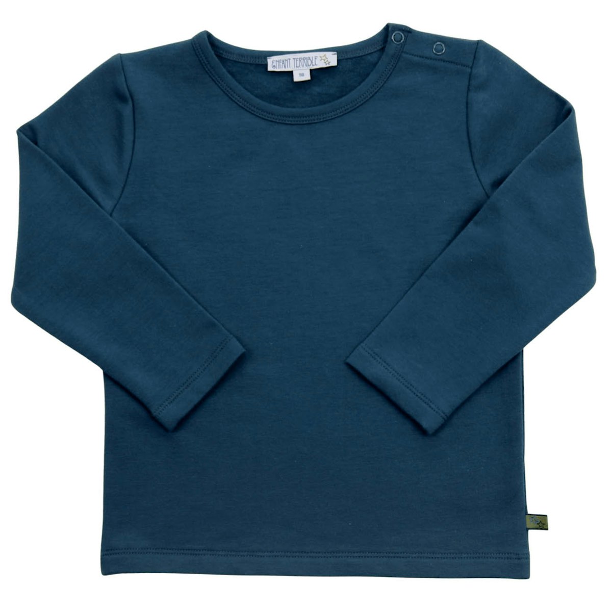 Thermo dunkelblaues Langarmshirt 110