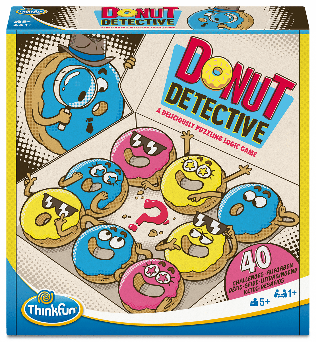 ThinkFun Donut Detective - Denkspiel ab 5 Jahre