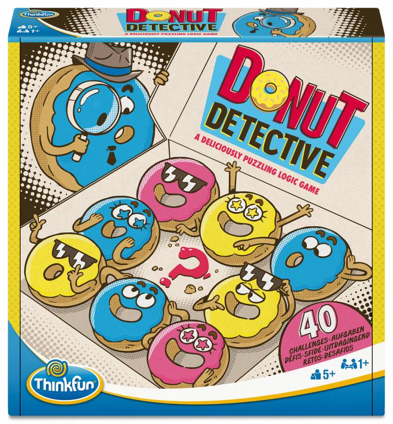 ThinkFun Donut Detective - Denkspiel ab 5 Jahre