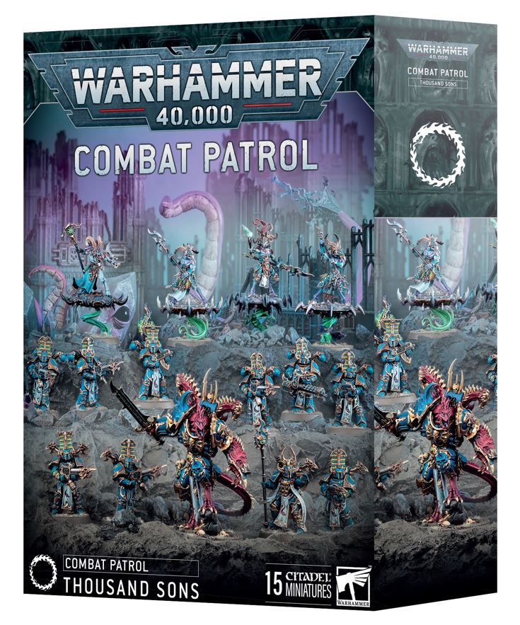 Thousand Sons Combat Patrol Games Workshop Warhammer 40.000 40k Tzenntch Chaos