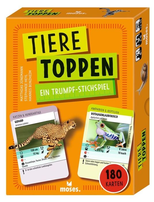 Tiere Toppen: Ein Trumpf-Stichspiel
