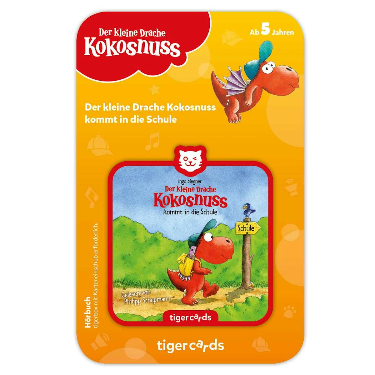 Tigercard Der kleine Drache Kokosnuss - Kommt in die Schule