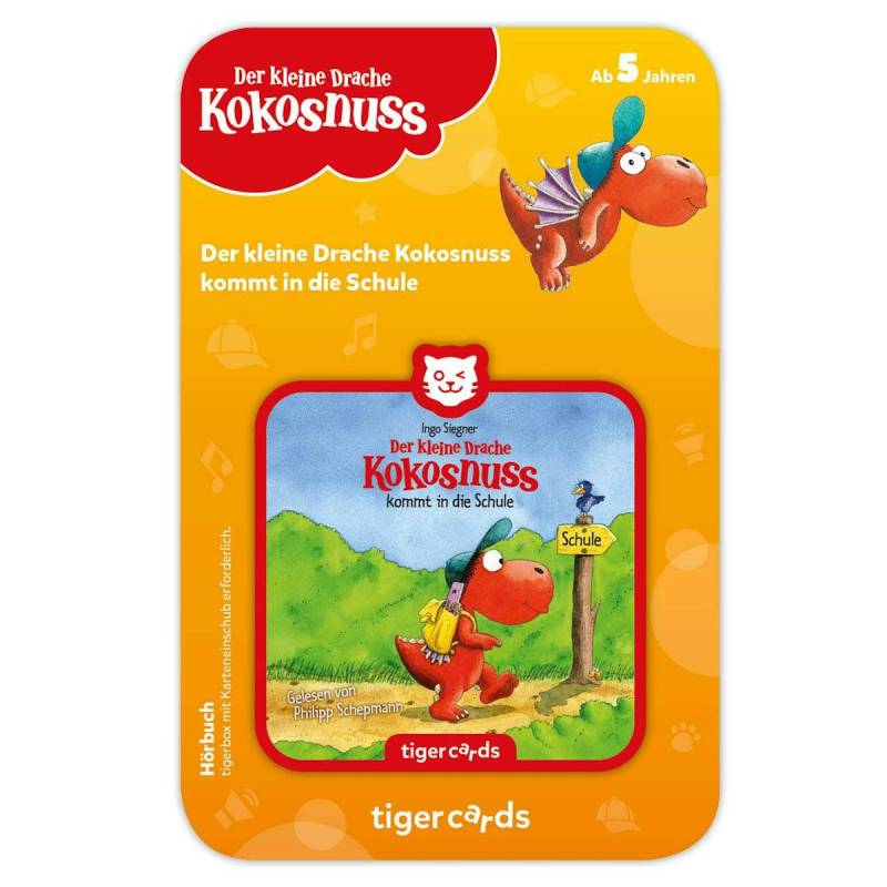 Tigercard Der kleine Drache Kokosnuss - Kommt in die Schule