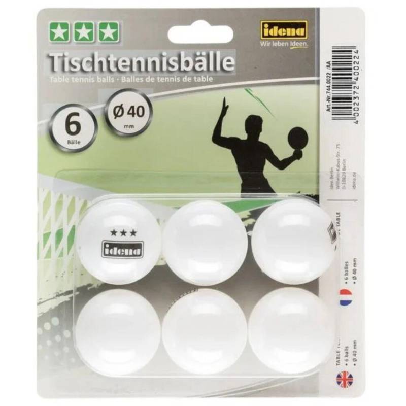 Tischtennis-Bälle 6Stk. Tischtennis-Bälle 6Stk.