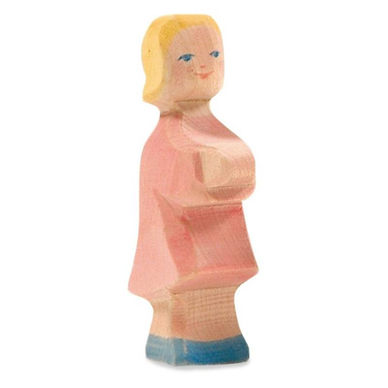 Tochter Holzfigur 8,5 cm hoch