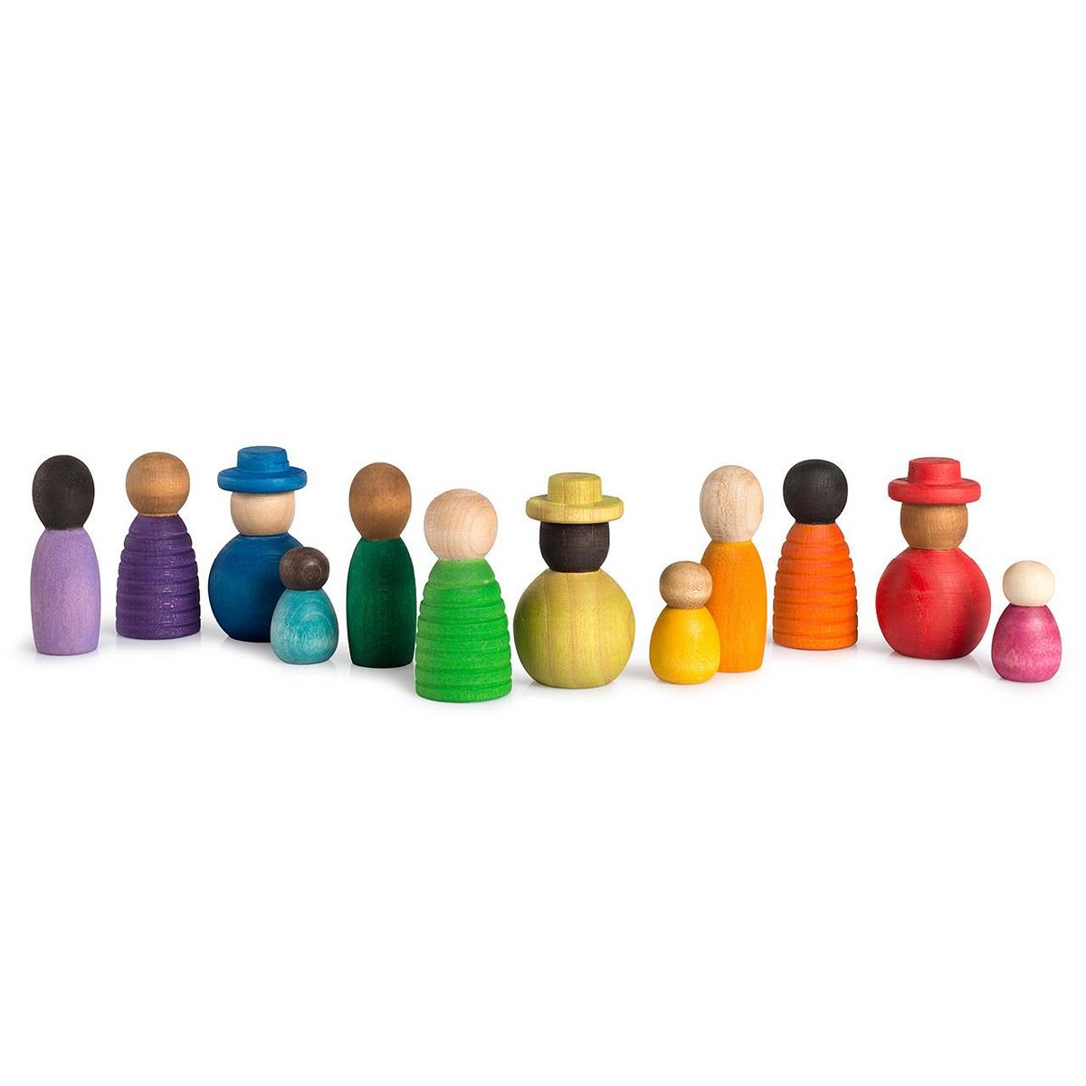 Together - 12 Nins® Holzfiguren