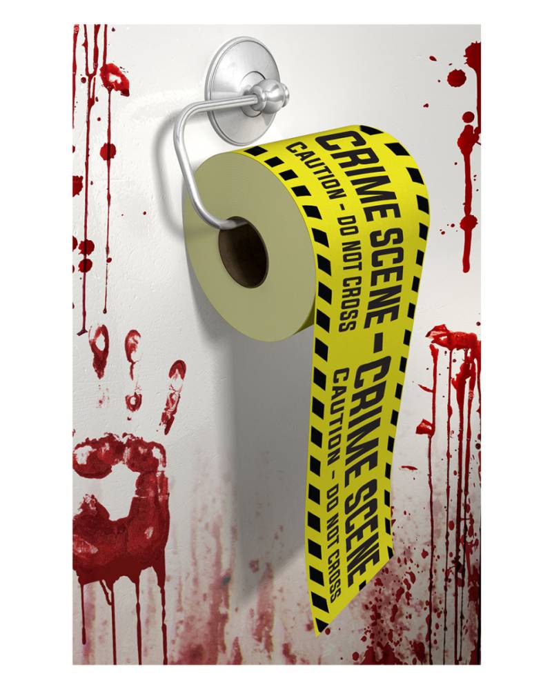 Toilettenpapier Crime Scene Tatort 2-lagig 30m Toilettenpapier Crime Scene Tatort 2-lagig 30m