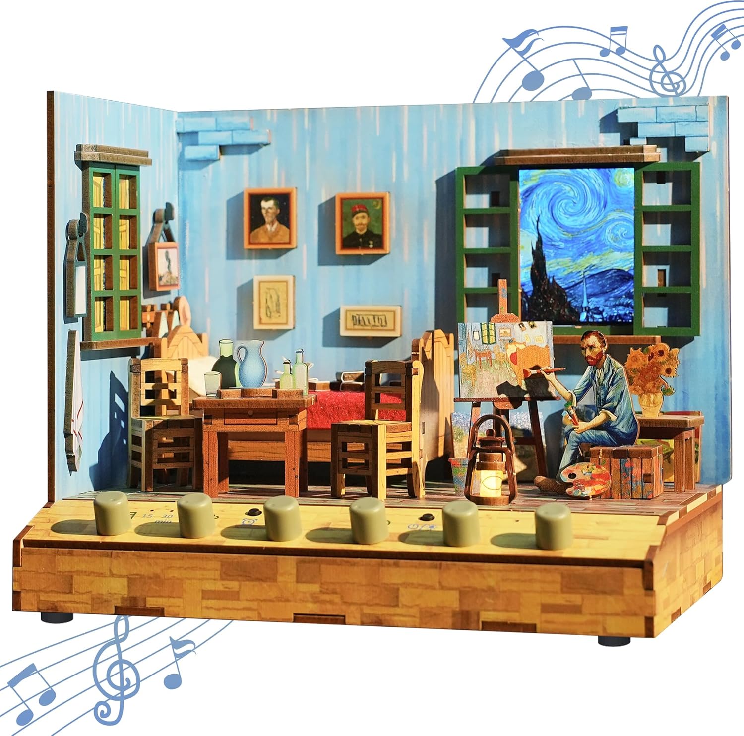 Tonecheer - 3D Puzzle Sound Machine Vincents Bedroom