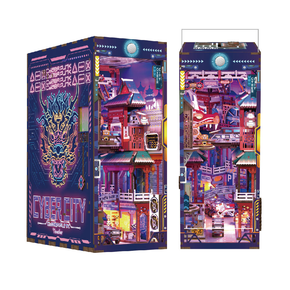 Tonecheer - DIY Puzzle Cyber City 3D Tonecheer