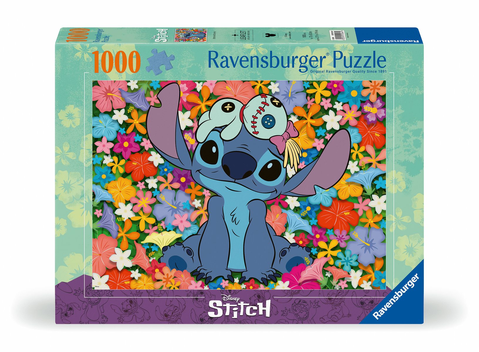 Ravensburger - Puzzle 1000 Teile - Disney Stitch
