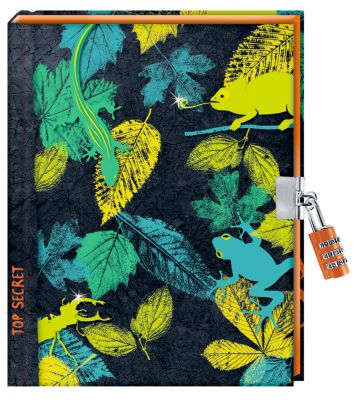 Top Secret - Tagebuch mit Zahlenschloss (Nature Zoom)