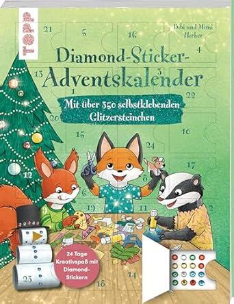 Topp - Diamond-Sticker-Adventskalender