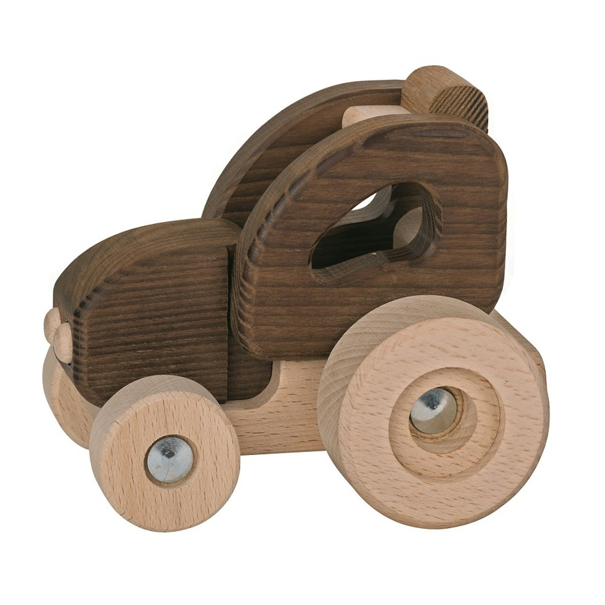 Traktor aus Naturholz ab 2 Jahren