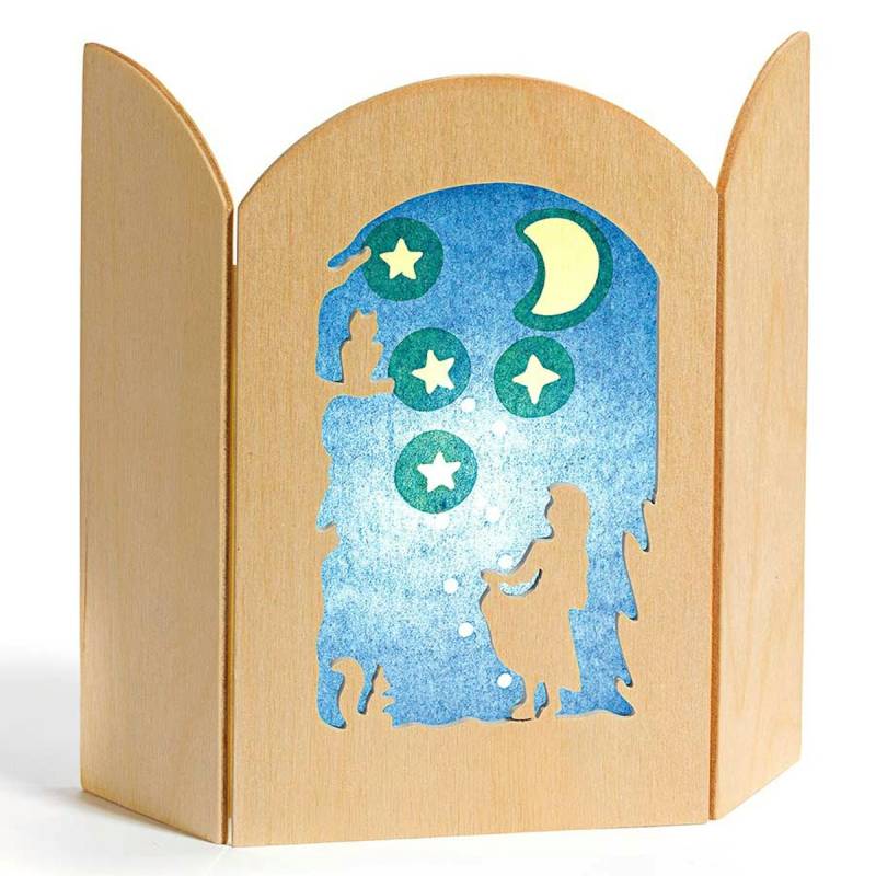 Transparent Sterntaler 22 cm hoch