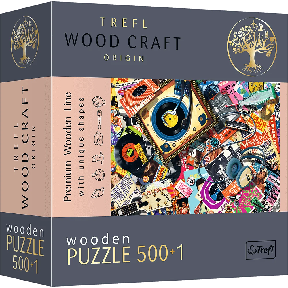 Trefl - Holzpuzzle / World of Music
