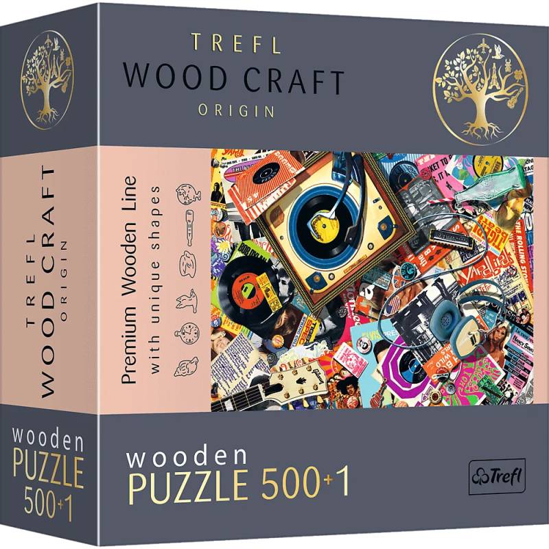 Trefl - Holzpuzzle / World of Music Trefl - Holzpuzzle / World of Music