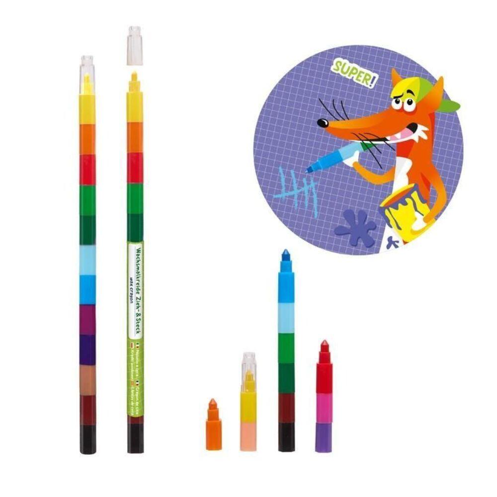 Trendhaus - ABC-Wachsmalkreide Zieh+Steck