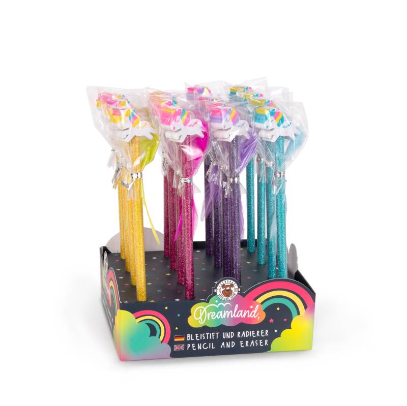 Trendhaus - Bleistift m. Topper Einhorn, Dreamland Trendhaus - Bleistift m. Topper Einhorn, Dreamland