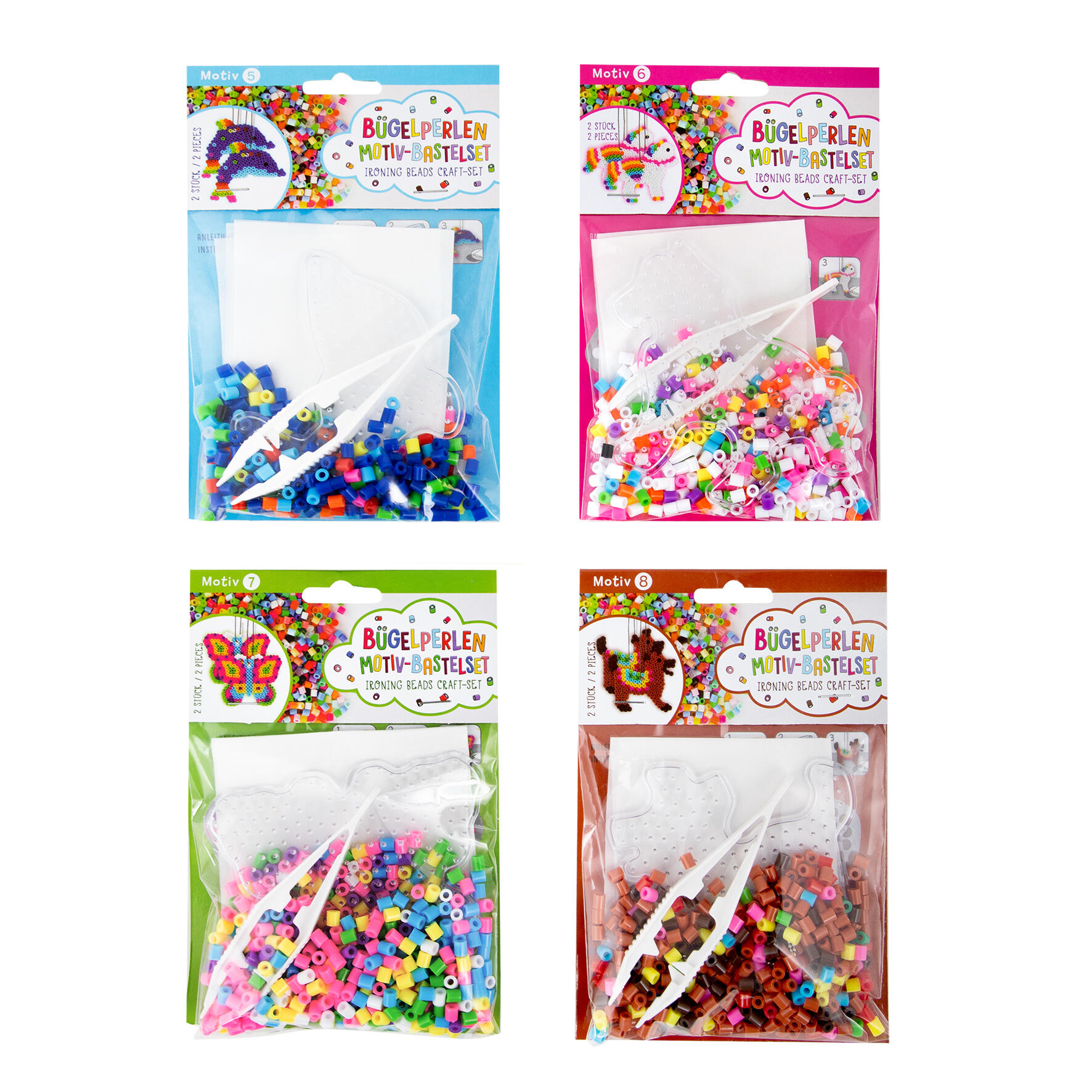 Trendhaus - Bügelperlen Bastelset