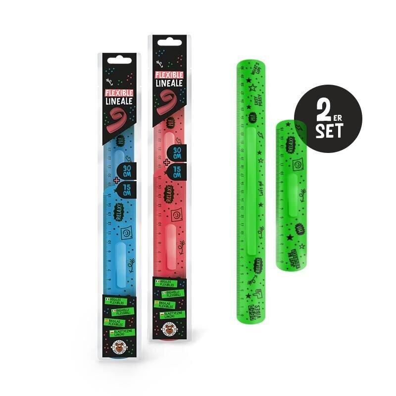 Trendhaus - Flexi-Lineal-Set 15cm & 30cm Trendhaus - Flexi-Lineal-Set 15cm & 30cm