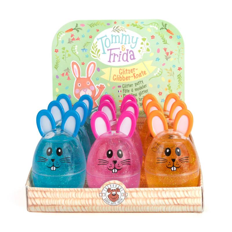 Trendhaus - Hasen Glitzer Glibber Knete Trendhaus - Hasen Glitzer Glibber Knete