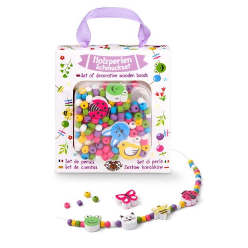 Trendhaus - Holzperlen Schmuckset Tommy & Frida