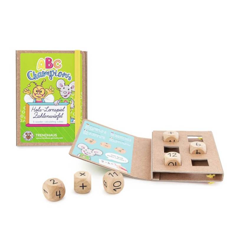 Trendhaus - Lernspiel Zahlenwürfel / 1 Stück