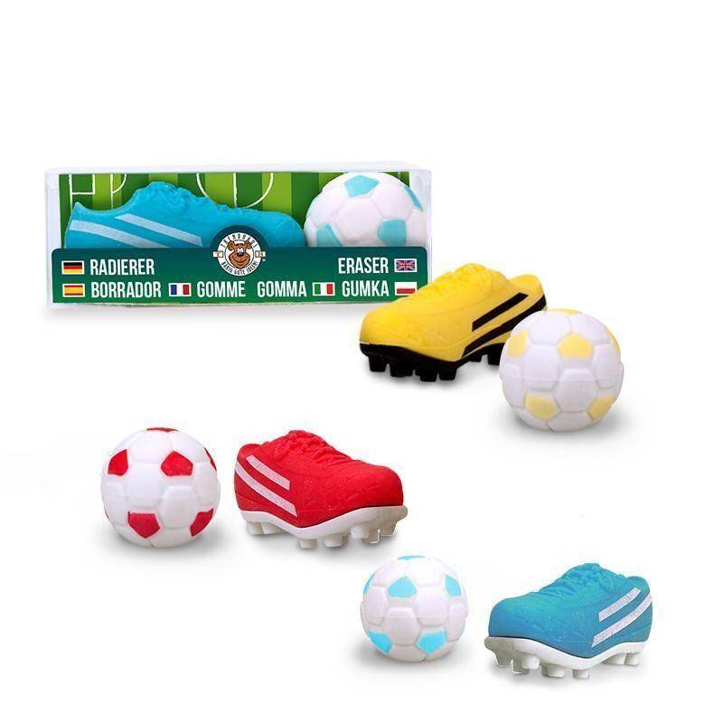 Trendhaus - Radiergummi Fußball 2er Set, 2fach sort Trendhaus - Radiergummi Fußball 2er Set, 2fach sort