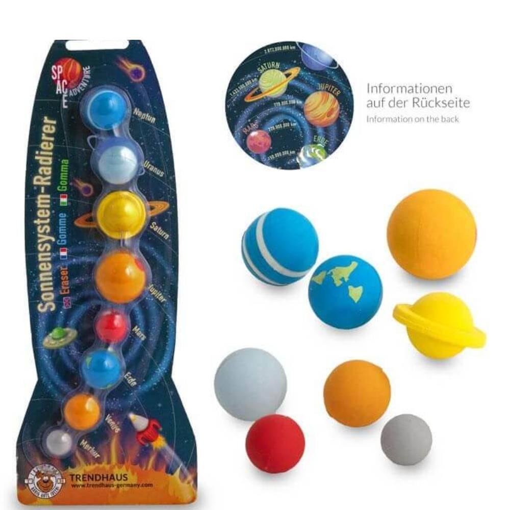 Trendhaus - Radiergummi Sonnensystem, Space Adventure, Planeten
