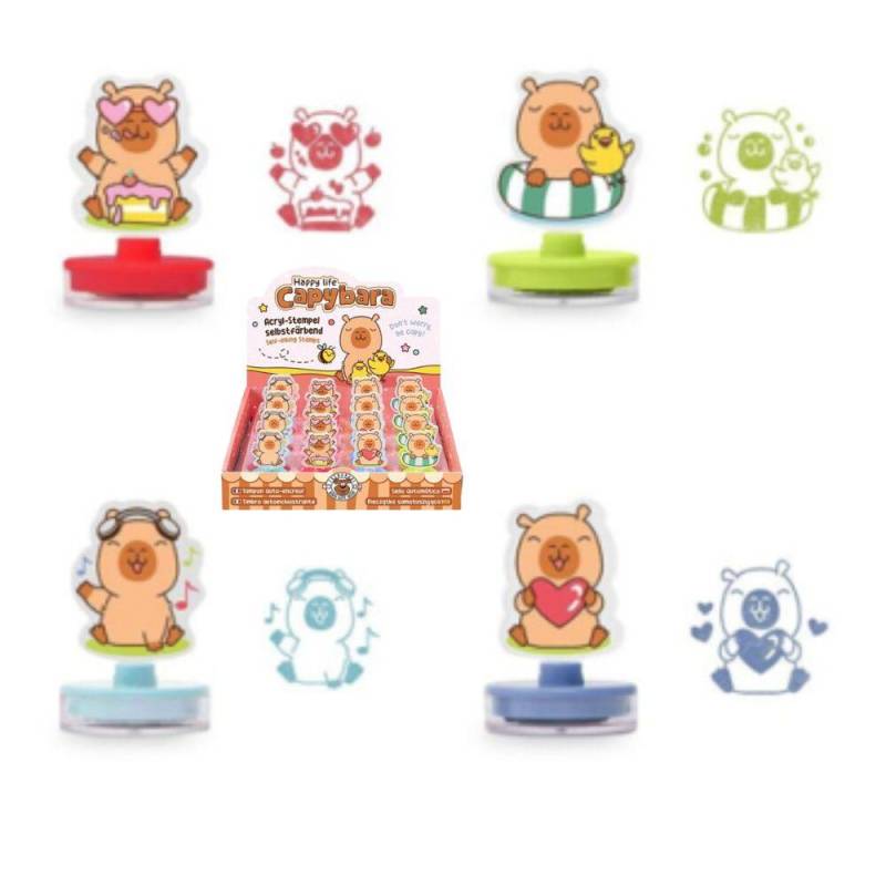 Trendhaus - Stempel Capybara selbstfärbend