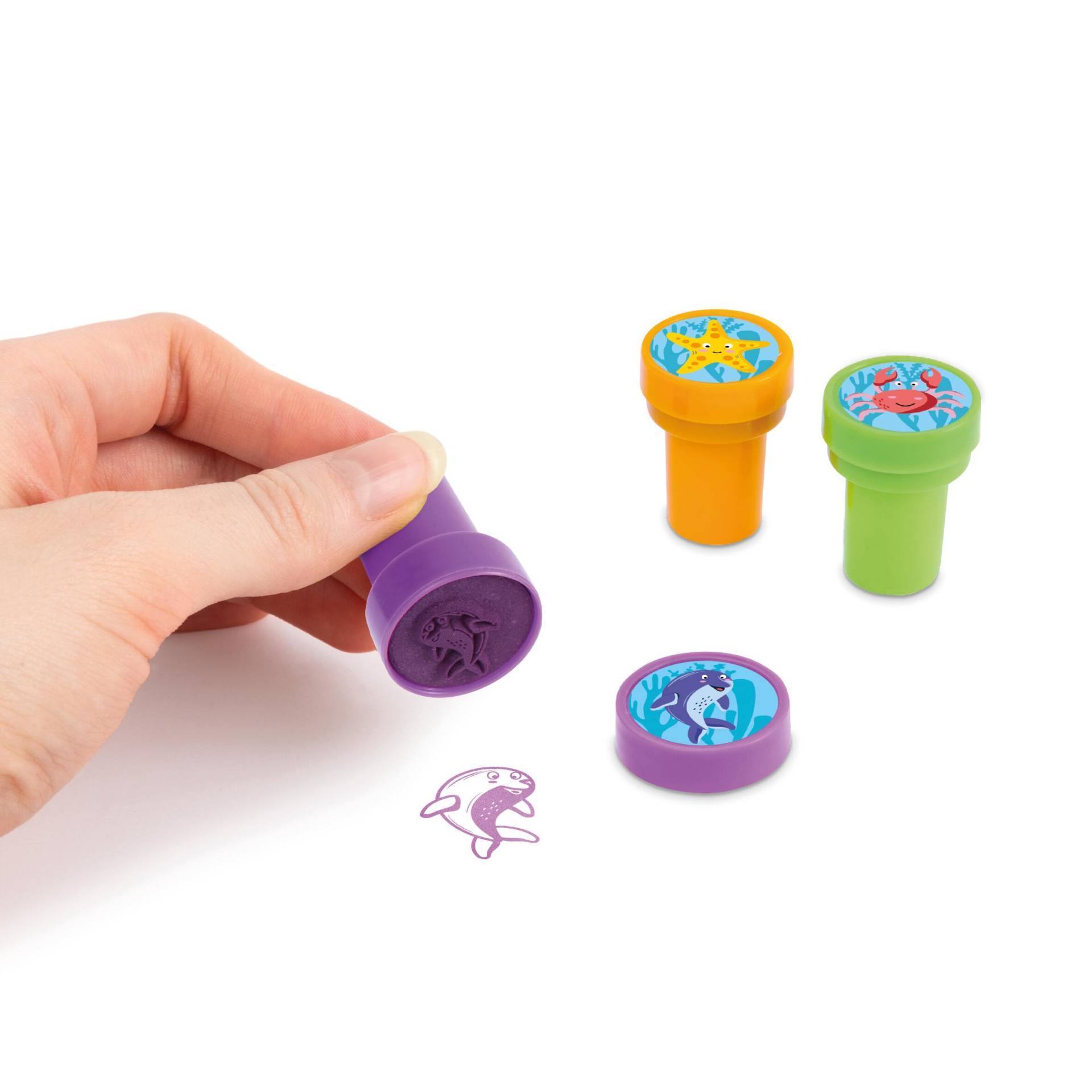 Trendhaus - Stempel Meerestiere, 8fach sort