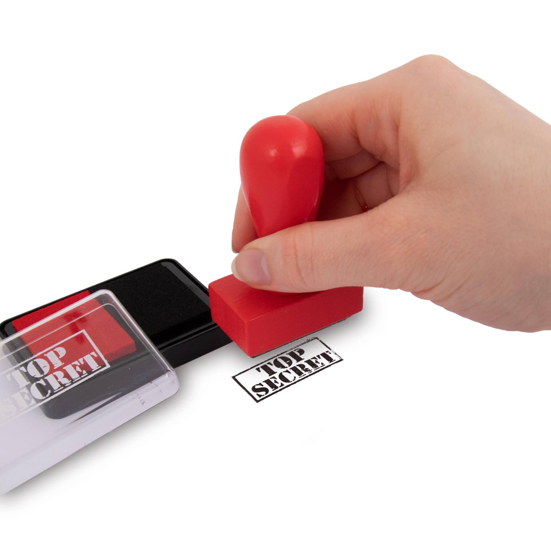 Trendhaus - Top Secret Stempel-Set 2-tlg.