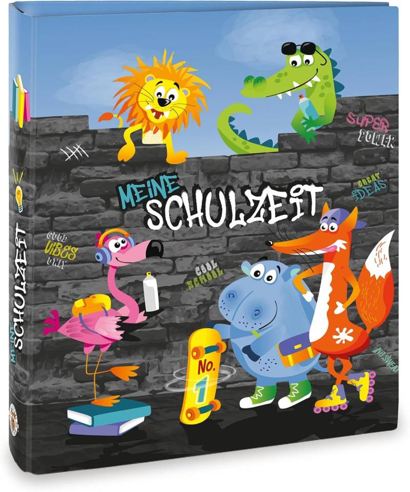 Trendhaus - Zeugnismappe A-4 Meine Schulzeit Class-6 Trendhaus - Zeugnismappe A-4 Meine Schulzeit Class-6