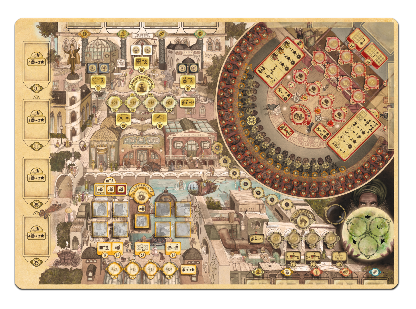 Trickerion | Spielmatte - Zubeh�r