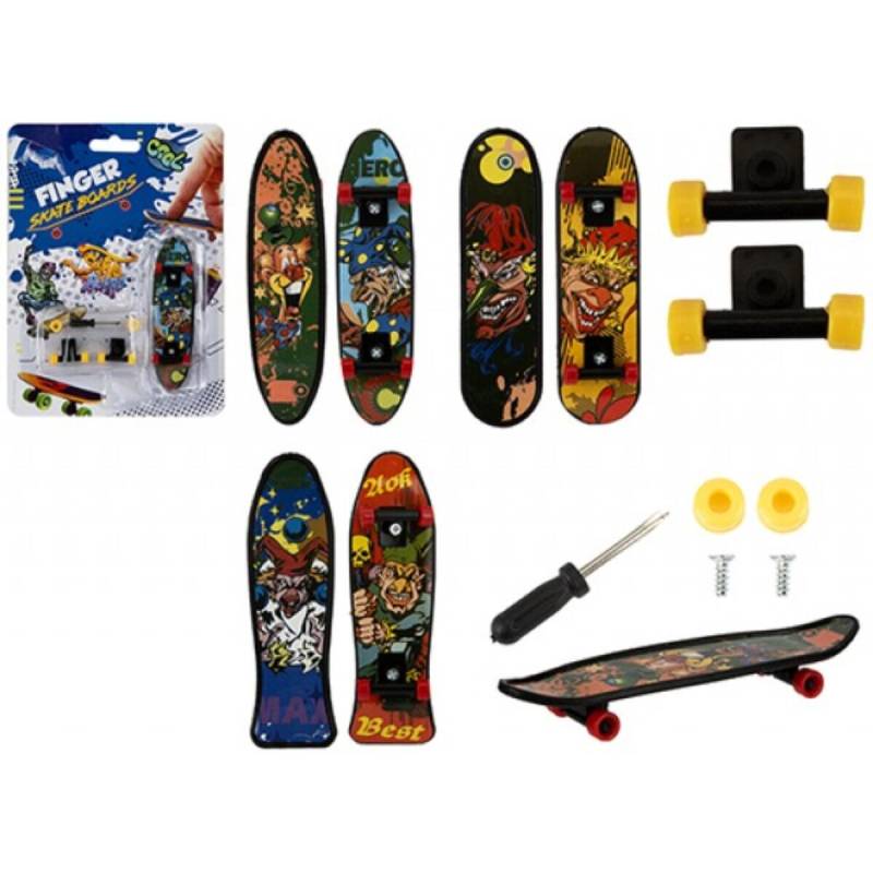 Triton-X - Fingerskateboard mit Werkzeug Triton-X - Fingerskateboard mit Werkzeug
