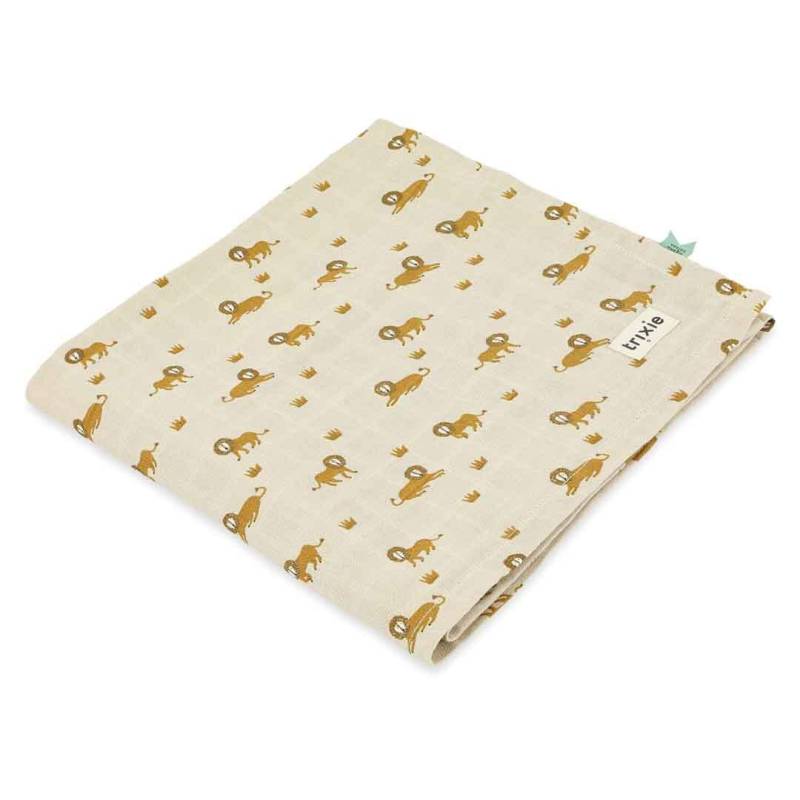 Trixie Baby - Mulltuch Lively Lion yellow Trixie Baby - Mulltuch Lively Lion yellow