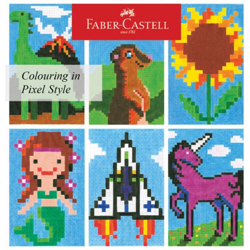 Trötsch Verlag - Faber-Castell Malbuch Pixel-it